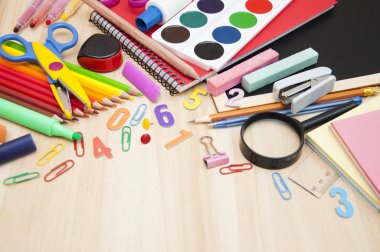 Bir okul malzemeleri