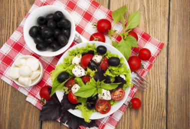 mozzarella salatası