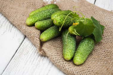 Bir hazırlık salatalık