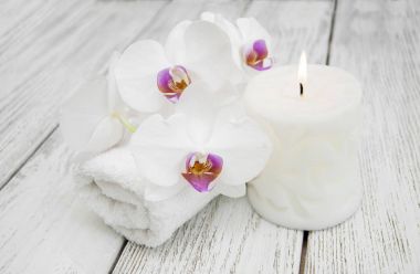 Bir Spa kompozisyon