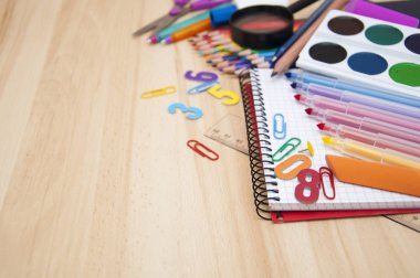 Bir okul malzemeleri