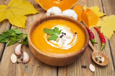 Balkabağı çorbası