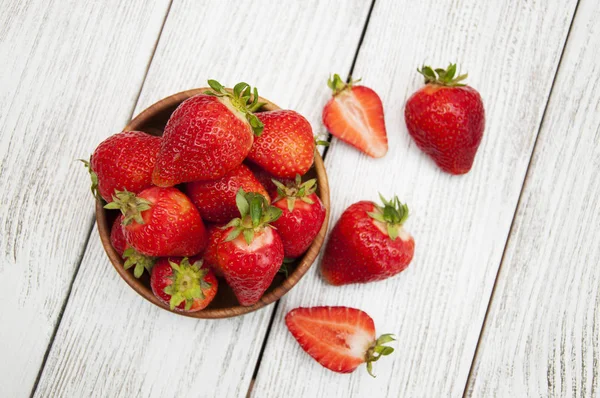 Olgun kırmızı çilek