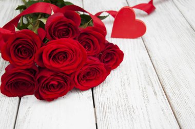 Buket kırmızı güller