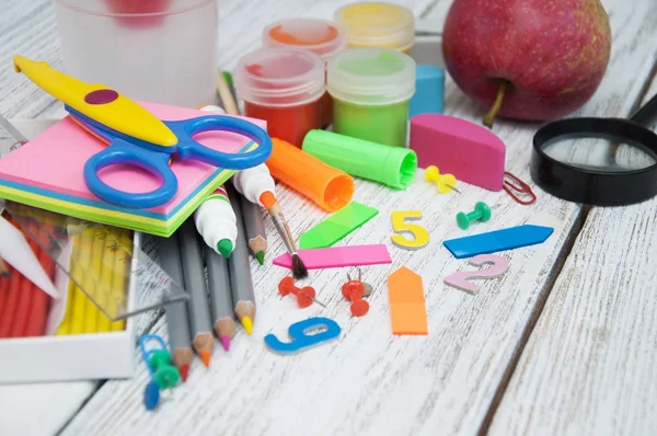 Schulbürobedarf — Stockfoto