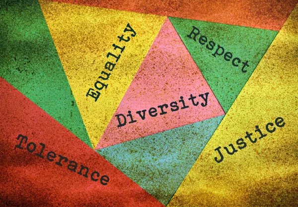 Diversidad y tolerancia — Foto de Stock