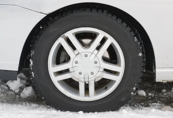 Closeup of a tire — Stock Photo, Image