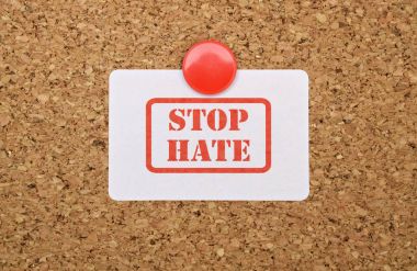 Metin nefret durdurmak