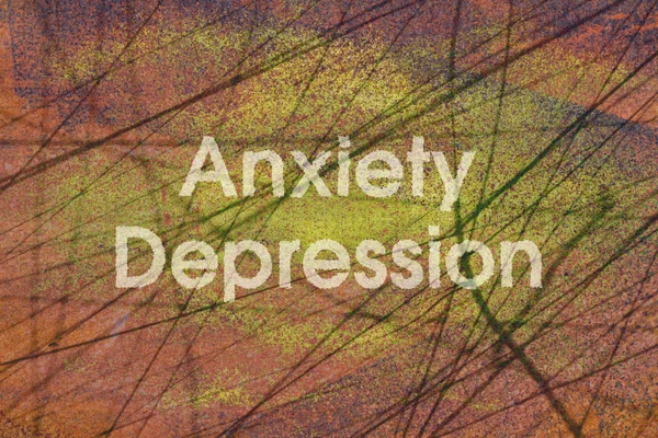 Anxiety and Depression — Stock Photo, Image