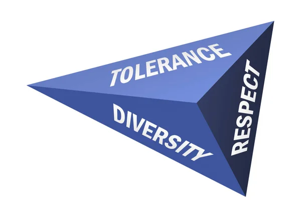 Tolerância e respeito — Fotografia de Stock