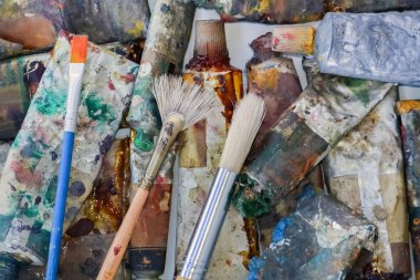 Sanatçı yağlı boya