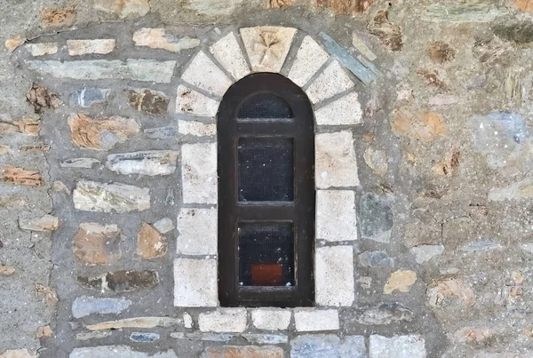 Старі вікна в Охріді — стокове фото