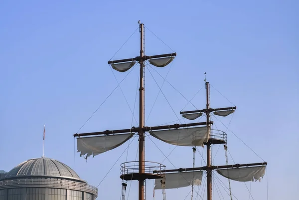 Decorative pirate boat