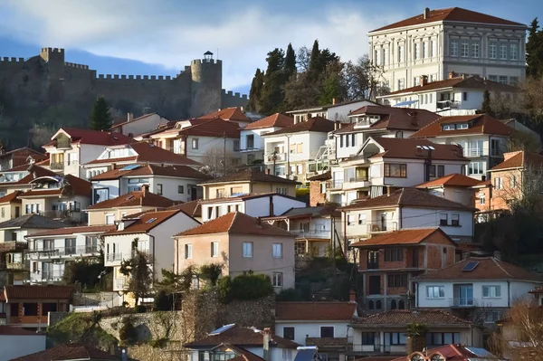 Ciudad de Ohrid en Macedonia —  Fotos de Stock