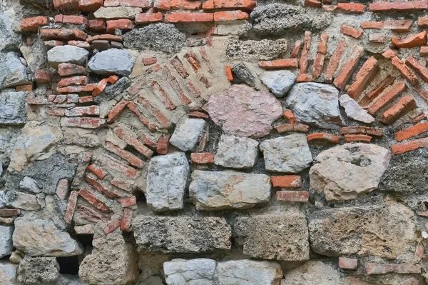 Stone wall in Ohrid — Stock Photo, Image