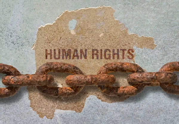 Text Human Rights — Stock Photo, Image