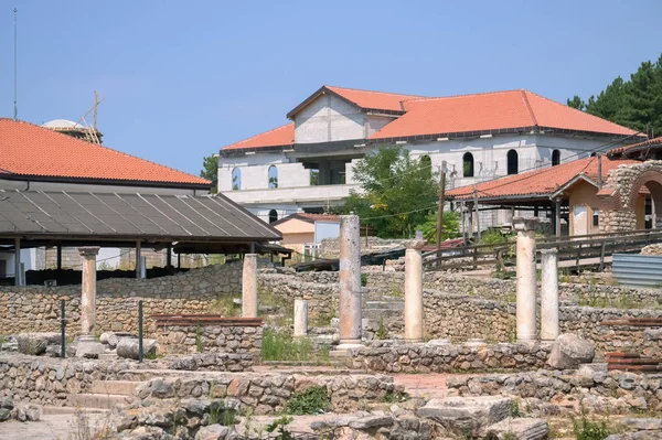 Archeological place in Ohrid — Stock Photo, Image