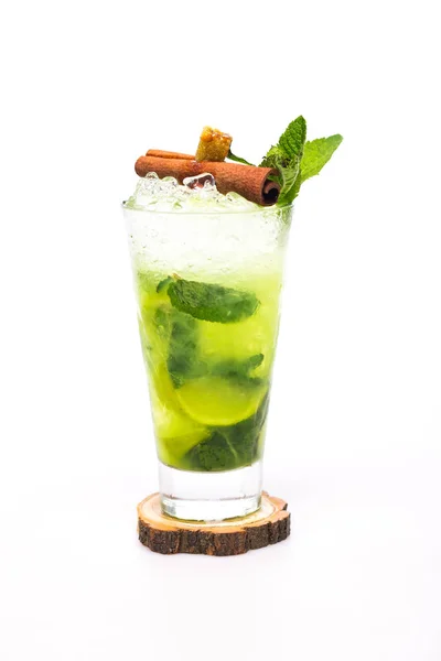Stylish cocktail on white background — Stock Photo, Image
