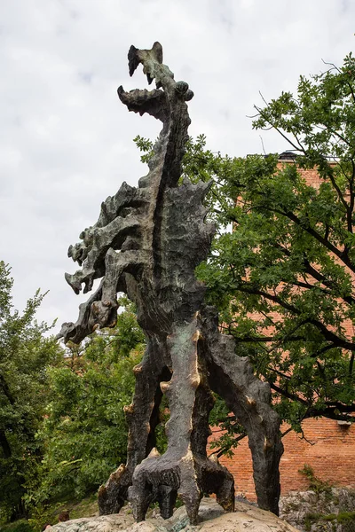 Wawel Dragon Krakow (Polonya) — Stok fotoğraf