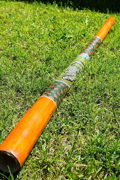 Didgeridoo-乐器 (澳大利亚)) — 图库照片
