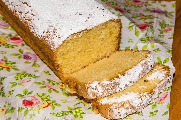 Gâteau Pâques Sur Table — Photo