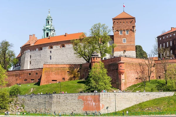 Castello Reale Wawel Cracovia Polonia — Foto Stock