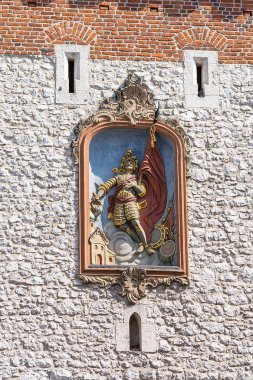 Saint Florian Florian's Gate (Polonya Krakow adlı figürü)