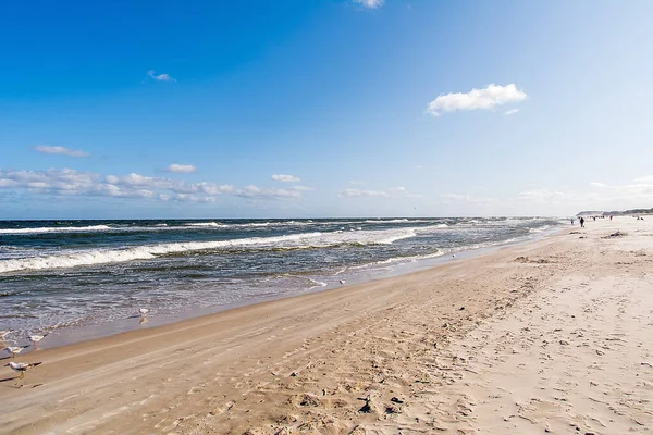 Playa Karwia Polonia — Foto de Stock