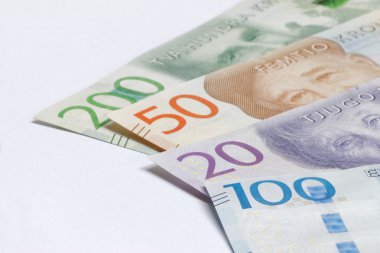 İsveç para birimi 20, 50, 100, 200 Sek, yeni düzen 2016