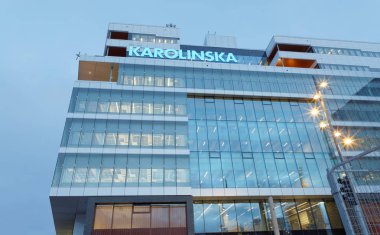 Yeni hastane Karolinska unversitetssjukhuset
