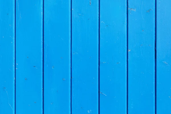 Modrá Malovaná Dřevěná Stěna Užitečné Jako Pozadí — Stock fotografie