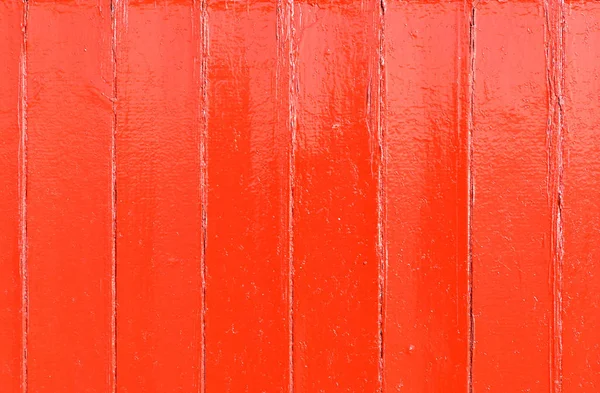 Röd målad trävägg — Stockfoto