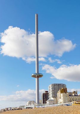Brighton Plajı'nda cazibe British Airways i360