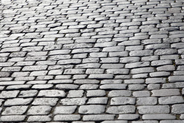 Cobblestone Luz Nocturna — Foto de Stock