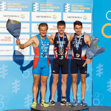 Jonathan Brownlee, Kristian Blummenfelt ve Pierre le Corre t