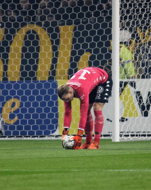Kaleci Pontus Dahlberg (IFK Göteborg) ayarlamak fotball.