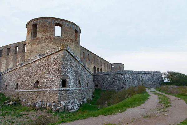 Borgholm Zweden Apr 2018 Toren Ruïne Van Het Kasteel Van — Stockfoto