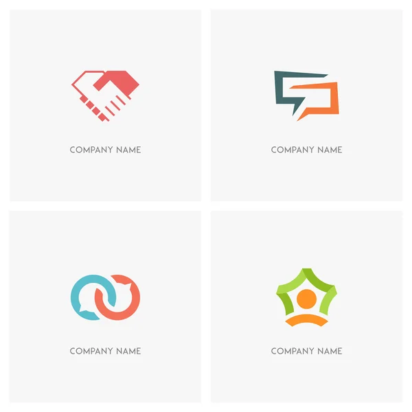 Takım çalışması ve konuşma logo