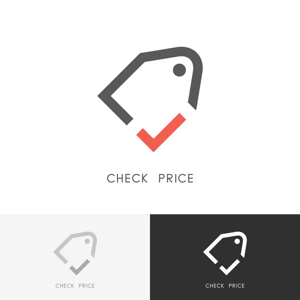 Checkpreislogo — Stockvektor