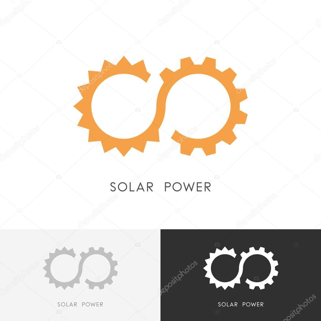 Solar power logo
