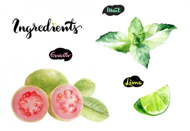 Guava, limon ve nane 