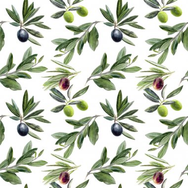 Zeytin seamless modeli 