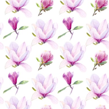 Manolya çiçek deseni