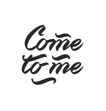 Bana gel yazı el yazısı