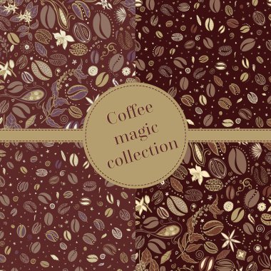 Kahve ve kahve çiçekler