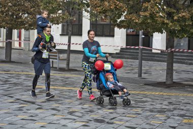 Kasabada yarı maraton