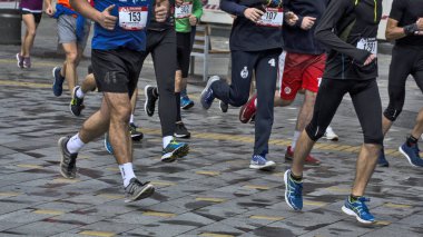 Kasabada yarı maraton