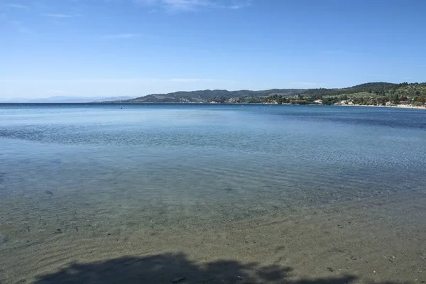 Yunanistan 'daki plajın bir kısmı — Stok fotoğraf