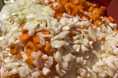 Soğan havuç ve maydanoz