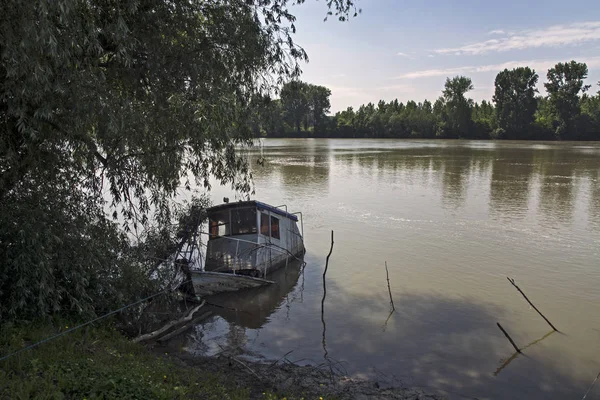 Gesunkene Jacht — Stockfoto